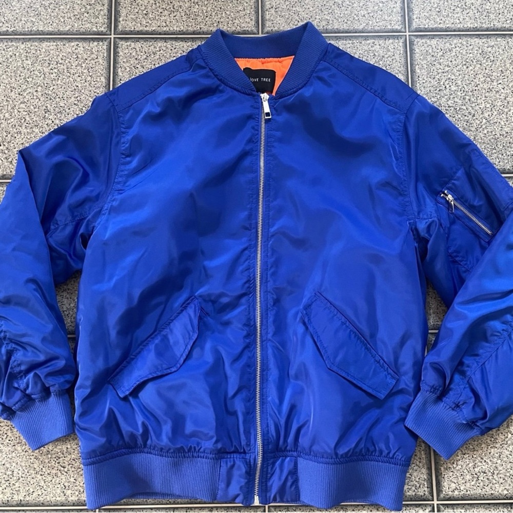 Women’s Blue Bomber Jacket